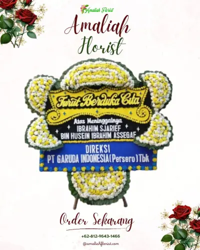 Papan Bunga Duka di Bagelen